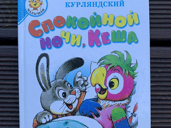 Детская книга «Спокойной ночи, Кеша»