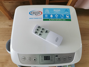 M:PORTATIIVNE KONDITSIONEER ARGO SWAN EVO R290 8000BTU (3 foto / 4)