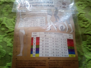 Kompressioonivastased sukad suurus xl (2 foto / 3)