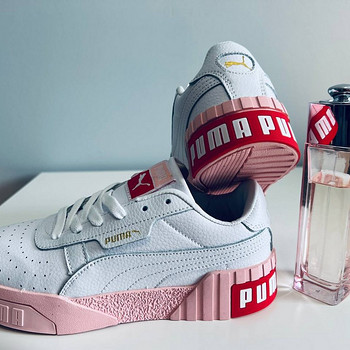 Женские кроссовки из натуральной кожи Puma Cali