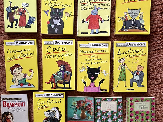 13 книг Екатерины Вильмонт