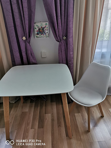 Skandinaavia valge /puu TV alus ja diivani laud (2 foto / 4)