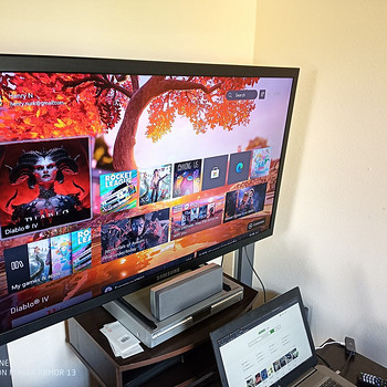 55" samsung monitor, 1080p