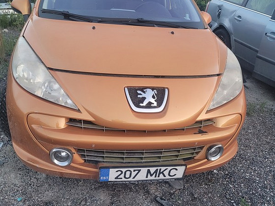 Peugeot 207, varuosad