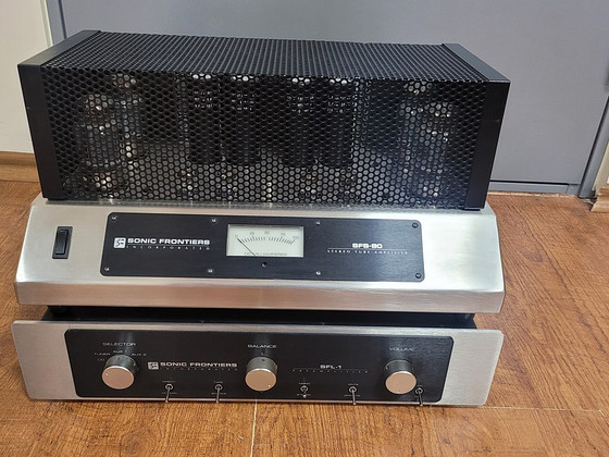 Sonic Frontiers Стерео ламповый усилитель SFS-80 и линейка S