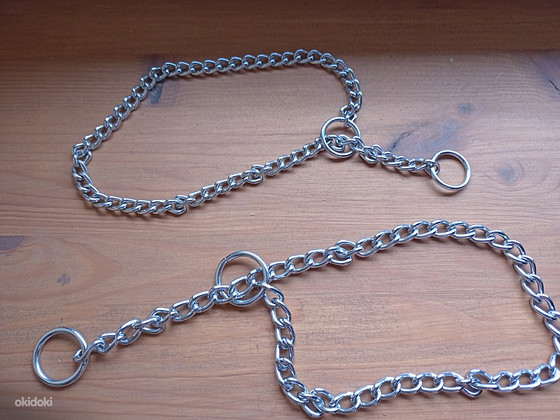 Ошейник цепь 61см,55см
