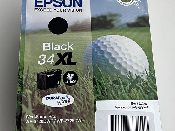 EPSON Black 34XL DURABrite Ultra Ink