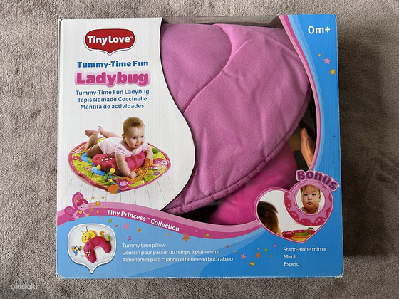 Развивающий ковер с подушкой для новорожденного Tummy time