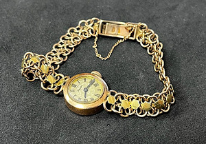 ЗОЛОТЫЕ ЧАСЫ, ВЕС 18.98 ГР 585 ПРОБА (№K250) (3 фото из 4)