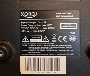 Xoro UTC2444 (3 foto / 6)