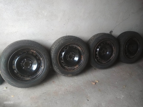 Volvo диски с покрышками R15 4 шт. 6,5Jx15x43