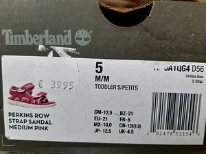 Timberland s.21 sandaalid (4 foto / 4)