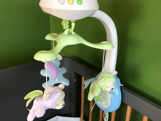 Кровать Fisher Price карусель 3в1