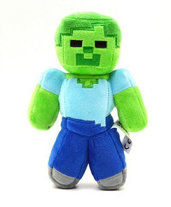 Minecraft zombie pehme mänguasi (1 foto / 1)