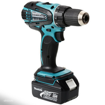 Аккумуляторная дрель-шуруповерт Makita DDF456 + 14.4в аку