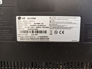 LG 32LH2000 puldiga. (3 foto / 4)