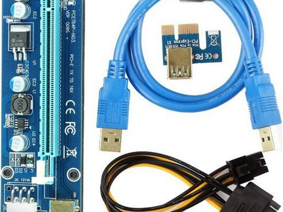 PCI-E Riser VER 006C 6-pin
