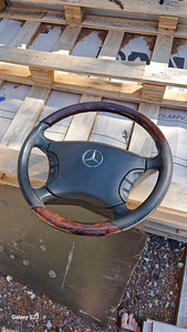Mercedes W220 кожаный руль (1 фото из 1)