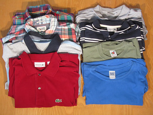 Мужские рубашки, футболки S, M, L Lacoste, Gant, Hilfiger и (1 фото из 6)