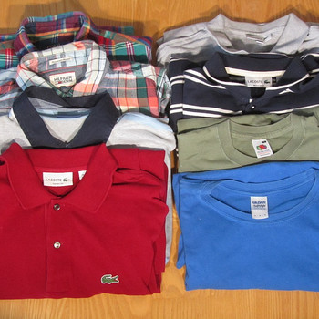 Meeste särgid, t-särgid S, M, L Lacoste, Gant, Hilfiger jt