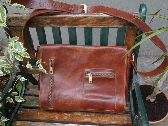 Итальянский кожаный портфель