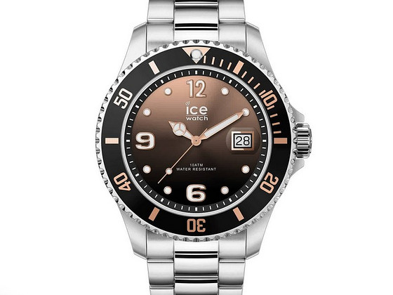 Ice-Watch Кварцевые с коричневым циферблатом из нержавеющей стали унисекс 016768