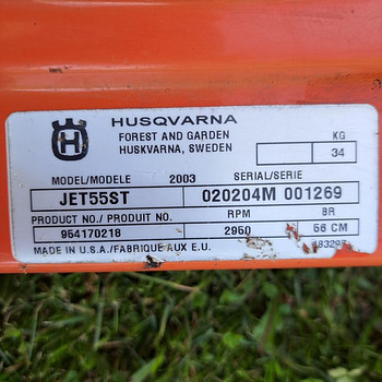 Husqvarna JET55ST