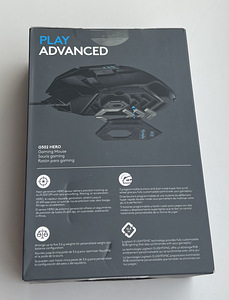 Logitech G502 Hero Wired Optical Mouse , Black (2 фото из 4)