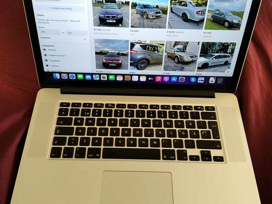 MacBook Pro (Retina, 15 дюймов, середина 2015 г.)