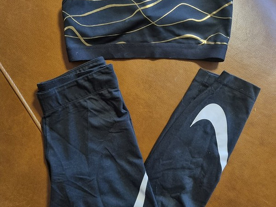 Топ + леггинсы Nike, как новые.