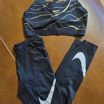 Nike topp+retuusid, XS, uueväärsed.