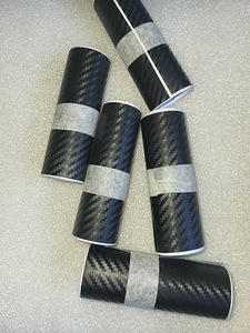 Carbon Fiber 3D Car Sticker 10cm*5m (2 фото из 9)