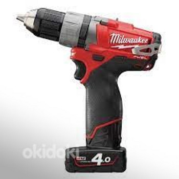 Akutrell MILWAUKEE M12 CDD-402C + aku + laadija
