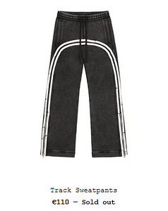 Sell racer worldwide track pants L(new) (2 foto / 2)