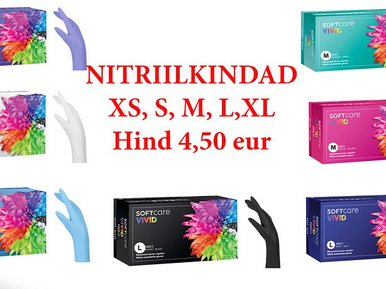 Nitriilkindad Нитриловые перчатки