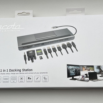 Dacota Platinum USB-C 11 in 1 Docking Station