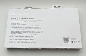 Dacota Platinum USB-C 11 in 1 Docking Station (2 фото из 2)