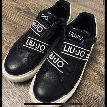 Кожаные кроссовки Liu Jo