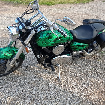 Kawasaki VN1500 02a в качестве запчастей