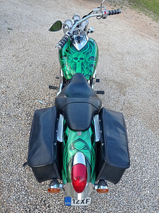 Kawasaki VN1500 02a в качестве запчастей (5 фото из 10)