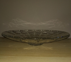 Стеклянное блюдо, 35 cm (2 фото из 3)
