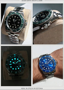 Uued Addiesdive meeste käekellad – Miyota Quartz – 40 mm (7 foto / 8)