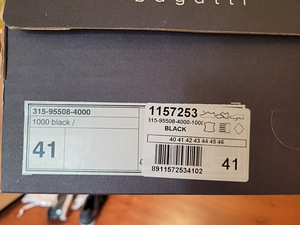 Bugatti meeste pidulikud kingad nr 41 (2 foto / 4)