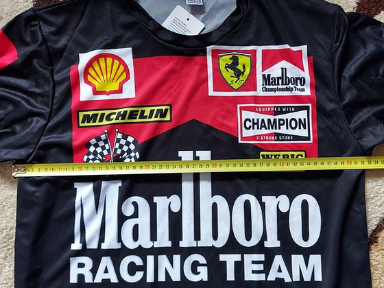 Рубашка Marlboro Racing с длинными рукавами