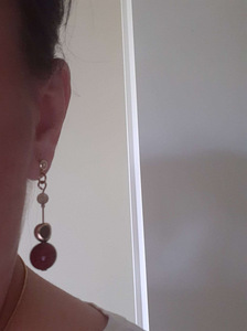 Новые Серьги с подвеской. Стильное украшение (6 фото из 6)