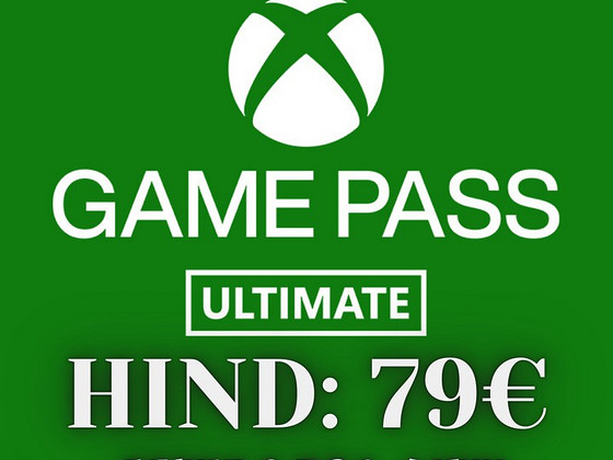 SOODNE! XBOX Game Pass Ultimate (12-kuud)