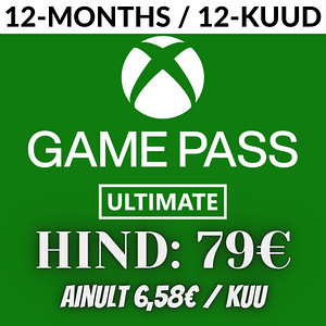 SOODNE! XBOX Game Pass Ultimate (12-kuud) (1 foto / 1)