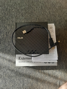 ASUS EXTERNAL SLIM DVD-RW sdrw-08d2s-u lite uus (1 foto / 1)