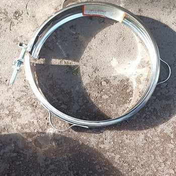 Хомут обжимной под растяжку