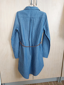 Детское джинсовое платье h&M s 134 (2 фото из 3)